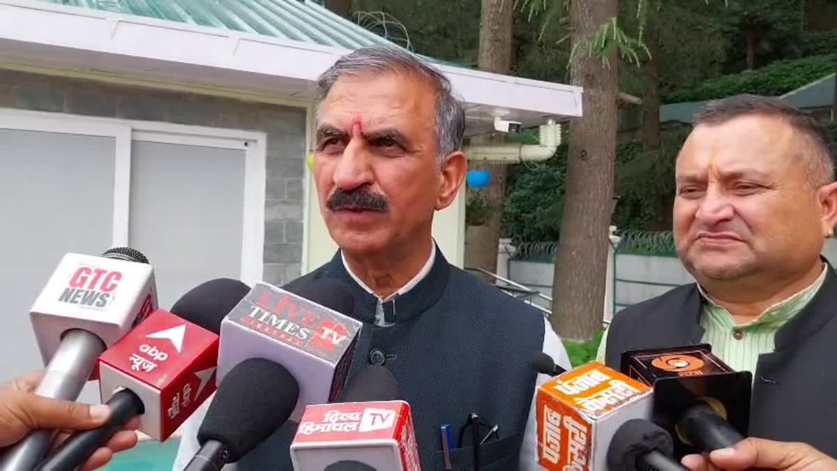 NEET प्रदर्शन पर लाठीचार्ज को लेकर CM सुक्खू का केंद्र पर हमला, बोले- छात्रों की आवाज दबाना गलत