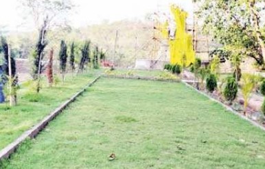 बिल्ल कलेश्वर महादेव मंदिर बटाहली में हो रहा भव्य पार्क का निर्म...