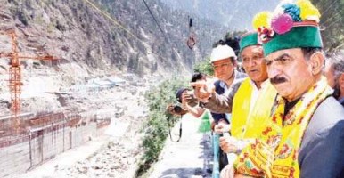 शोंगटोंग-कड़छम प्रोजेक्ट से होगी 1000 करोड़ की इनकम : मुख्यमंत्री