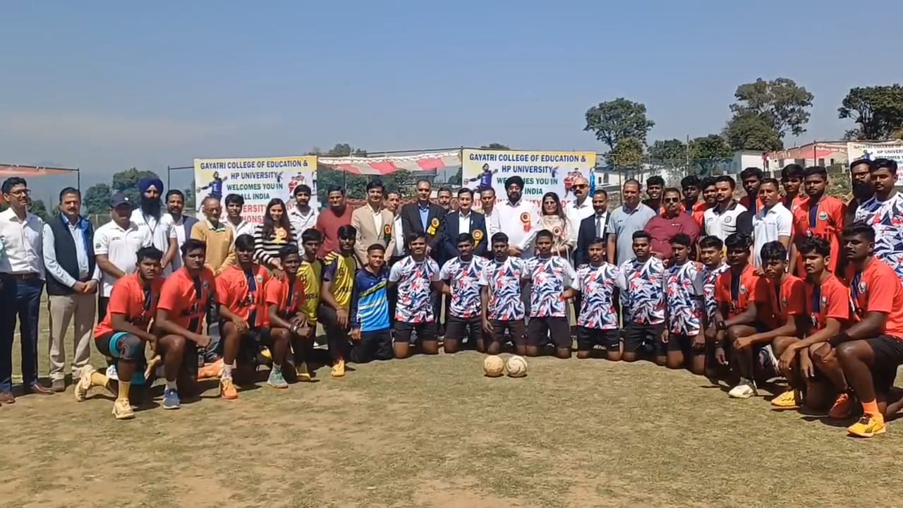 सुंदरनगर में ऑल इंडिया इंटर यूनिवर्सिटी हैंडबॉल चैंपियनशिप शुरू, देशभर की 16 टीमें लेंगी भाग