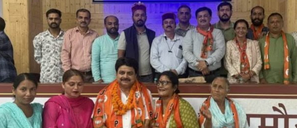 भाजपा जिला सिरमौर ने गठित की नई कार्यकारिणी