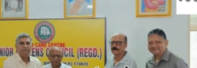 विश्वकर्मा, बांगरण व बद्रीपुर चौक पर हो शौचालयों की उचित व्यवस्था : वरिष्ठ नागरिक परिषद