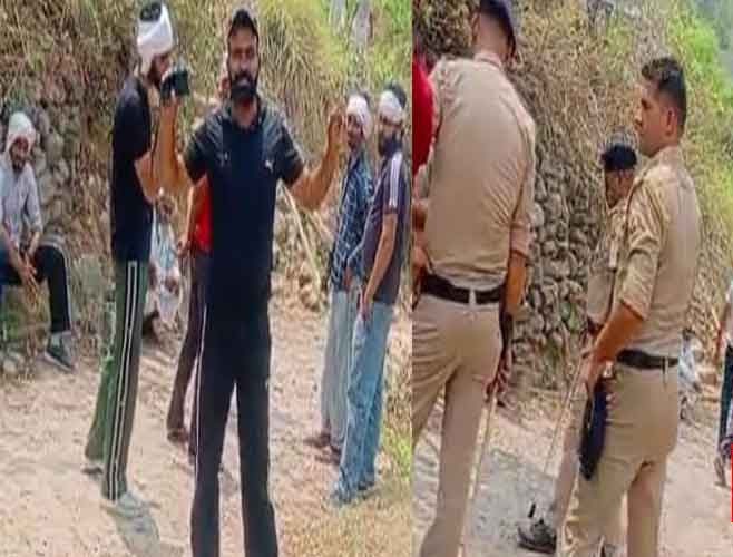 कालाअंब के खारी में जमीन विवाद को लेकर खूनी संघर्ष, 11 लोग और 2 पुलिस कर्मी घायल