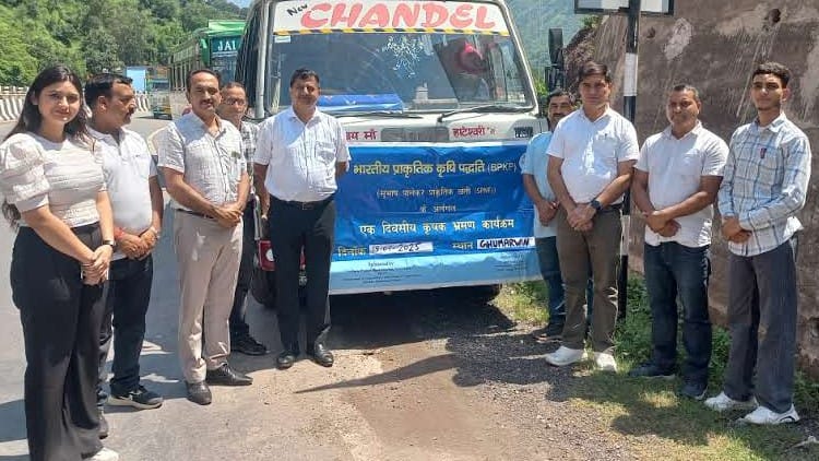 सुंदरनगर के किसानों के लिए कृषक भ्रमण कार्यक्रम आयोजित