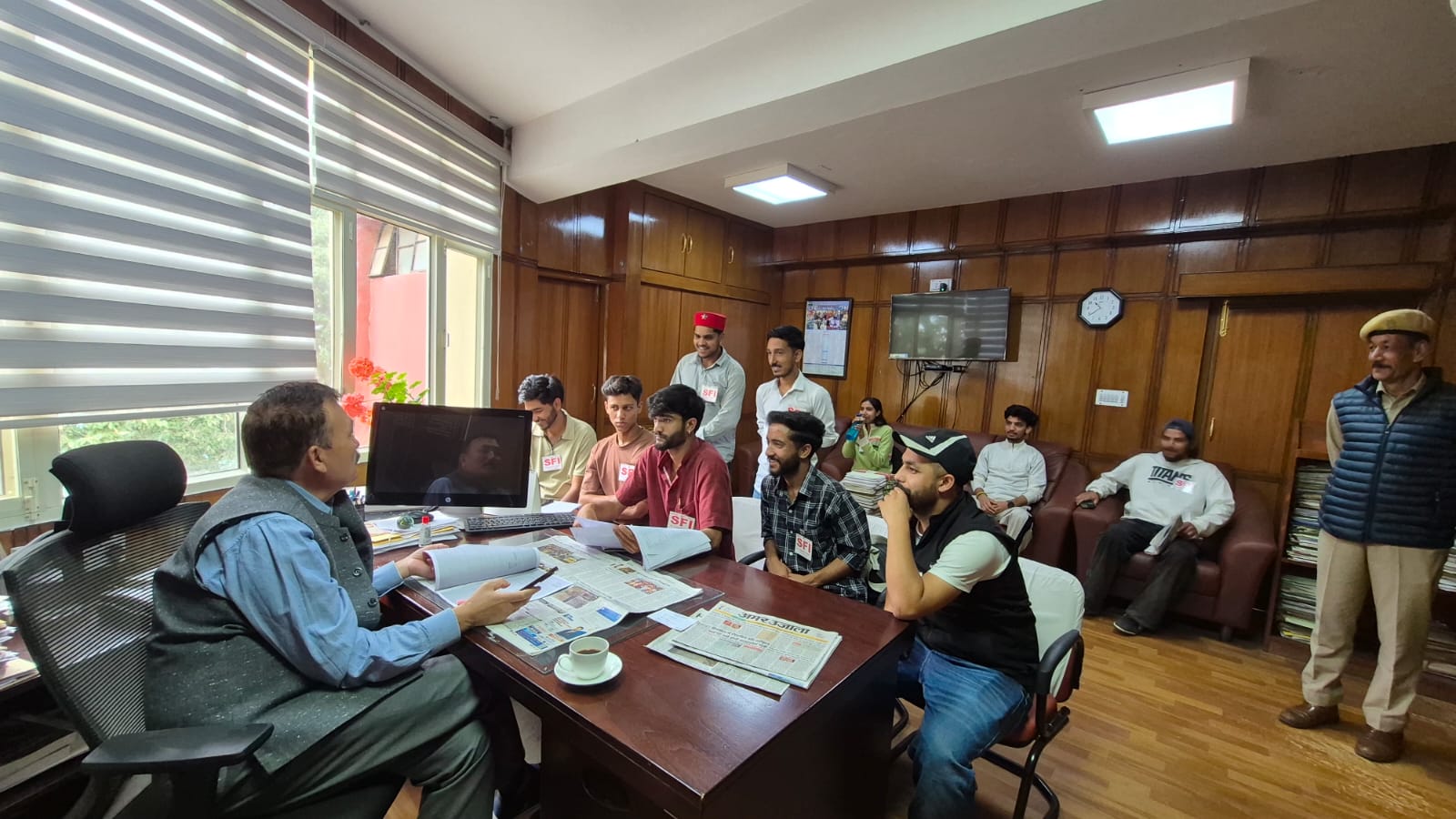 HPU में भर्ती और प्रशासनिक अनियमितताओं के आरोप, SFI ने मांगी न्यायिक जांच
