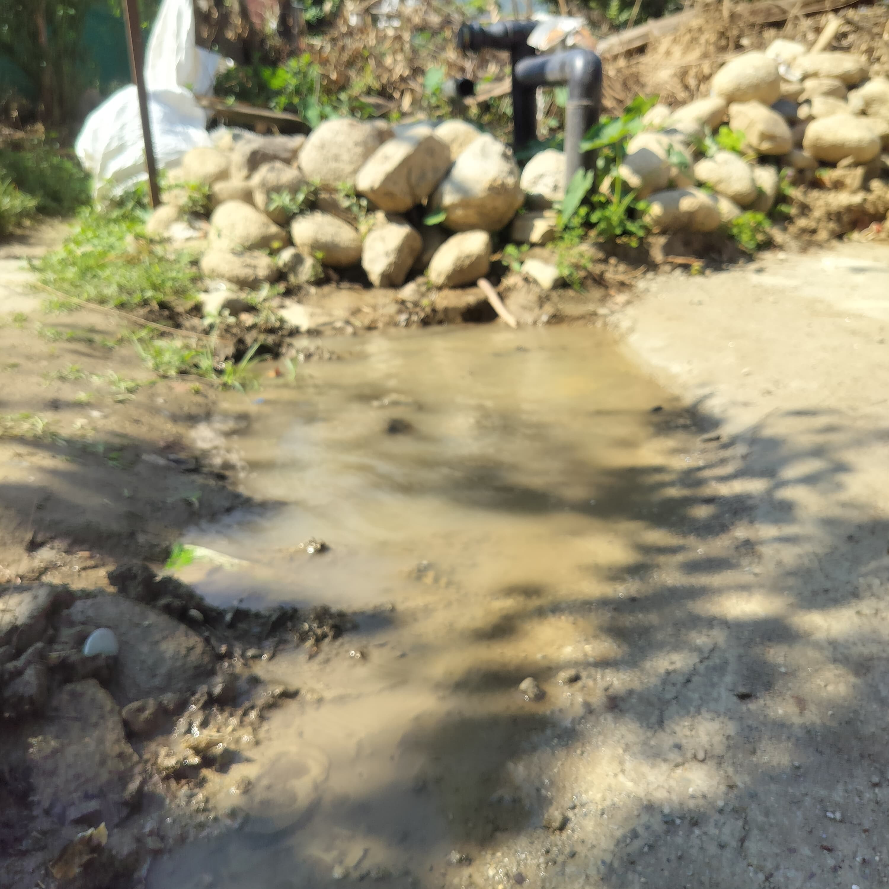 महादेव में पेयजल एवं सिंचाई के पानी का रिसाव,यहां और वहां टपकना है व्यर्थ 