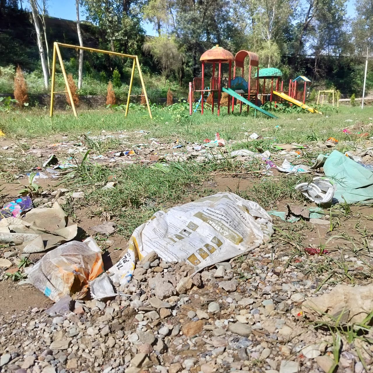 शुकदेव ऋषि की तपोस्थली अटी भारी भरकम गंदगी से