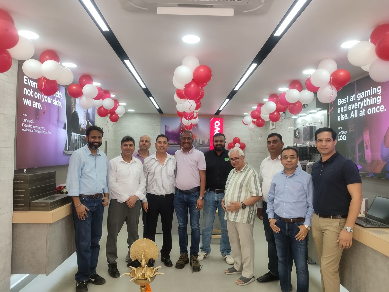 नेरचौक में खुला लीनोवा का सेल्स व सर्विस सेंटर 