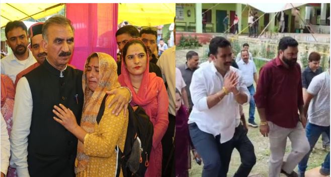 बोह आपदा: CM सुक्खू ने किया राहत पैकेज का ऐलान, मंत्री विक्रमादित्य ने बांटी आर्थिक सहायता