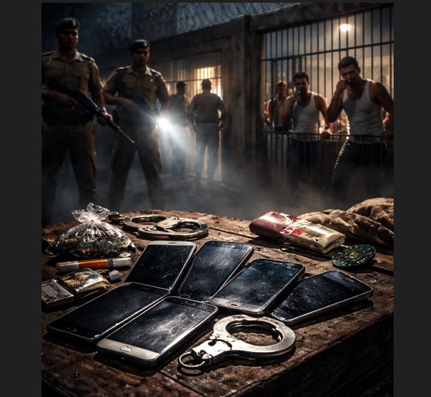 जेल के अंदर बैठकर फिरौती का खेल! किशनपुरा सब जेल से चल रहा आपराध...