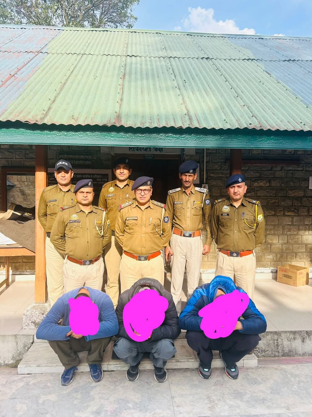जोगिंद्रनगर पुलिस की बड़ी कार्रवाई चरस तस्करी के किंगपिन सहित तीन गिरफ्तार