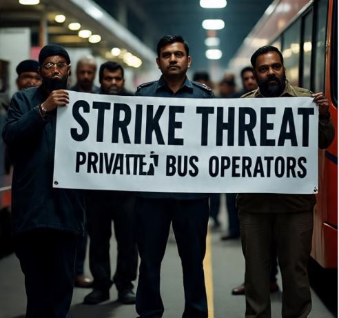 पांवटा साहिब बस विवाद: निजी बस ऑपरेटरों का बड़ा ऐलान, 20 अप्रैल से हड़ताल की चेतावनी