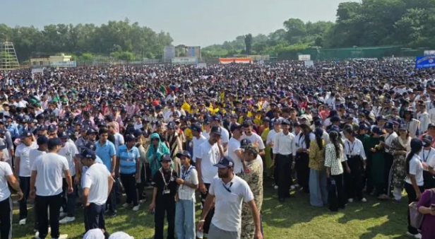 ऊना में नशे के खिलाफ उमड़ा युवाओं का सैलाब, CM सुक्खू की अगुवाई में हजारों युवाओं ने लिया चिट्टा छोड़ने और जागरूकता फैलाने का संकल्प