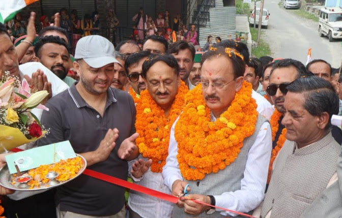 पनोग में ₹25 लाख का नया विद्युत उपमंडल भवन लोकार्पित 