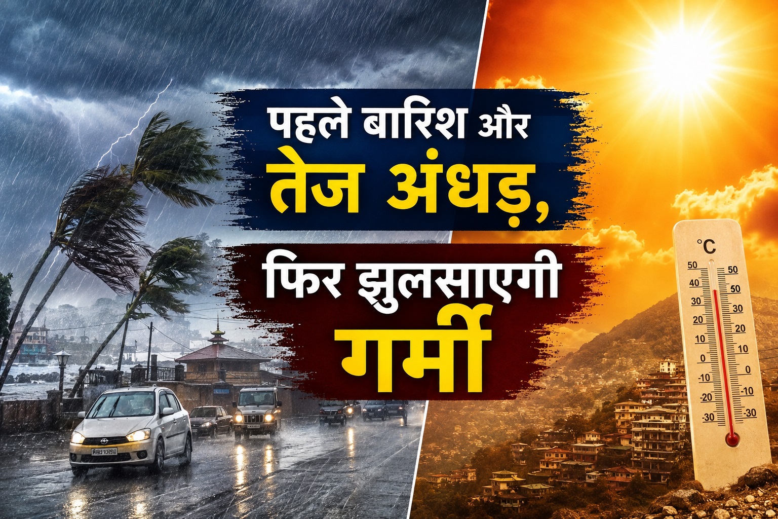 हिमाचल में 18 मई से आग उगलेंगे सूर्यदेव, आज-कल अंधड़ और बारिश का अलर्ट