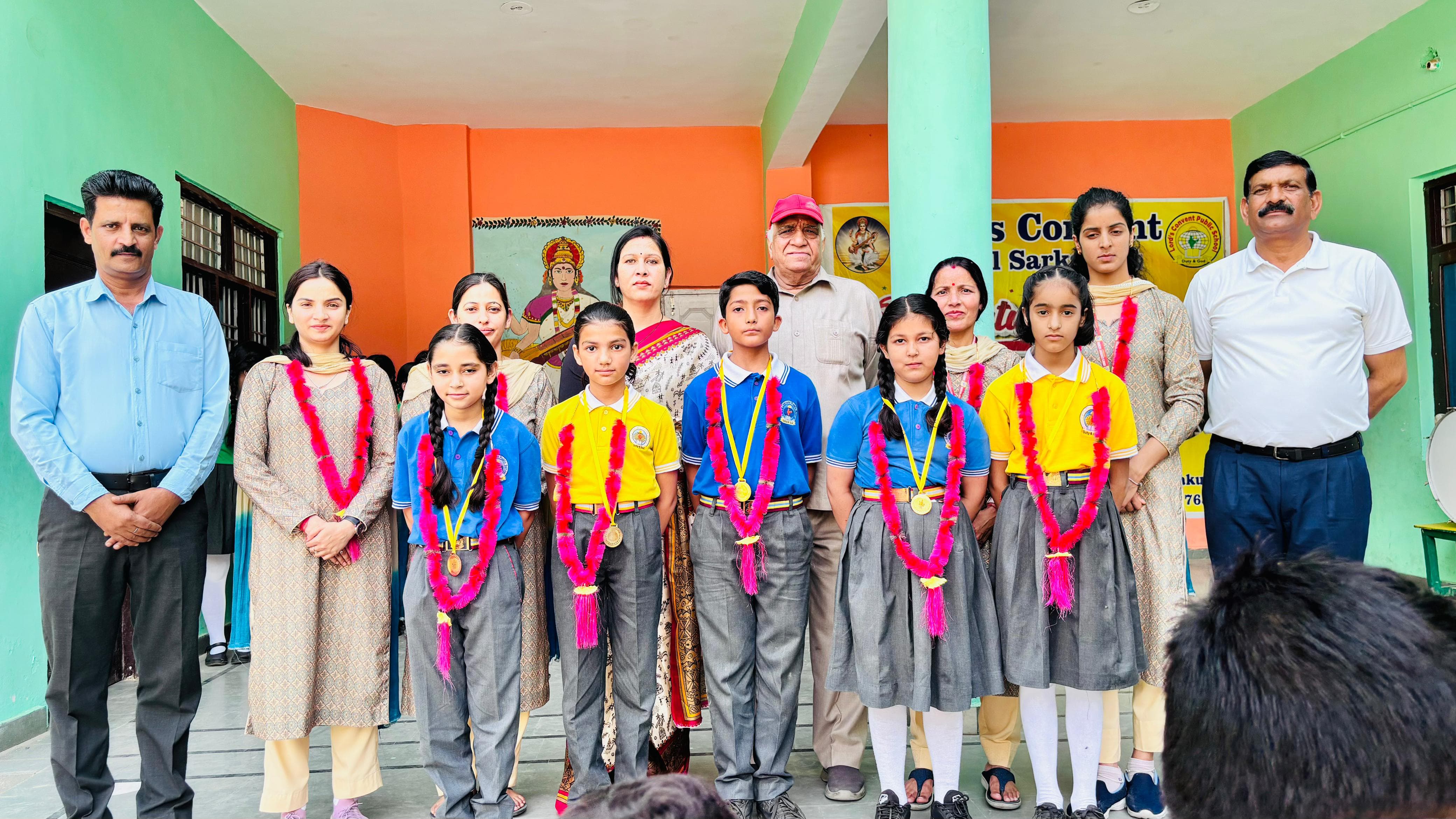 जेएनवी प्रवेश परीक्षा में लॉर्ड्स के छात्रों का शानदार प्रदर्शन