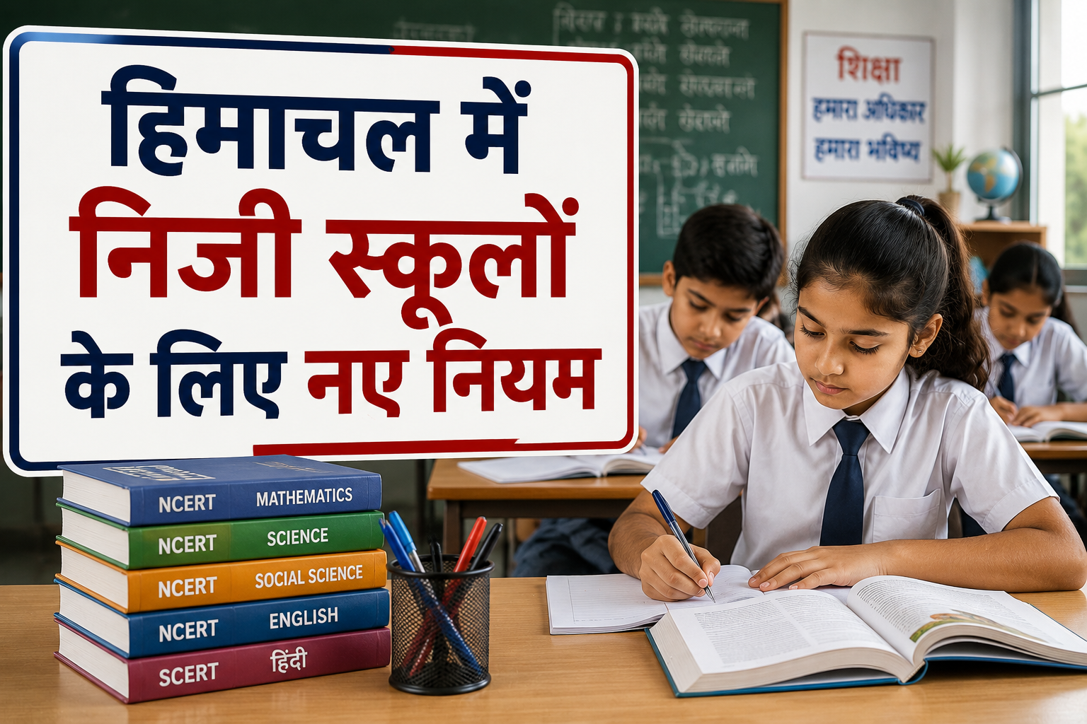 हिमाचल में निजी स्कूलों पर सख्ती, अब सिर्फ NCERT-SCERT की किताबें ही पढ़ानी होंगी
