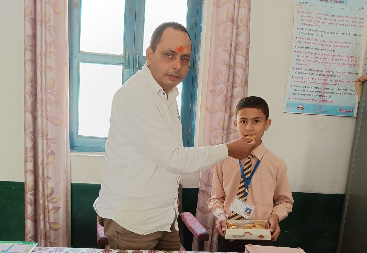 औट स्कूल के मोहित वर्मा जवाहर नवोदय के लिए चयनित