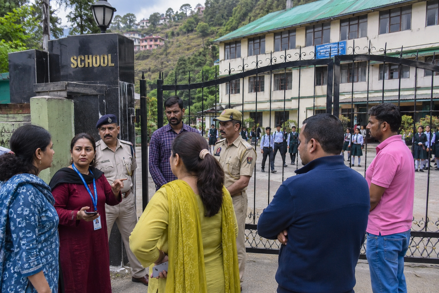 छुट्टी के समय स्कूल पहुंचे संदिग्ध, तीसरी कक्षा की छात्रा को साथ...