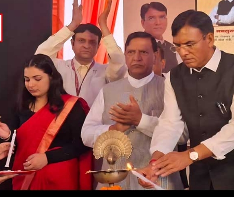 केंद्रीय मंत्री ने किया कालाअंब में 100 करोड़ के ईएसआईसी अस्पताल का उद्घाट