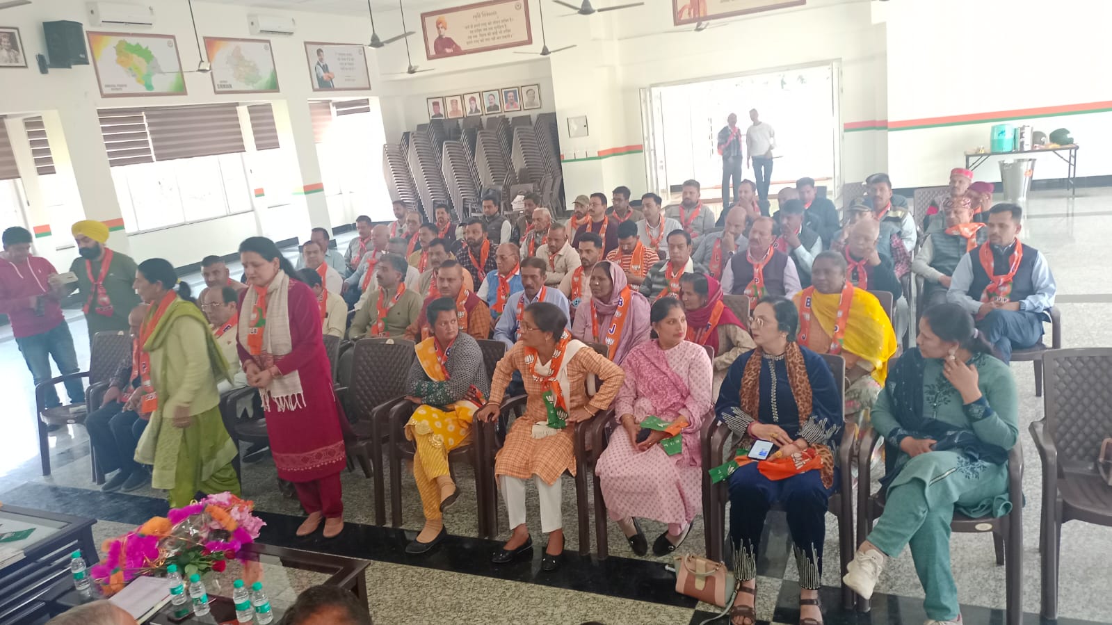 नाहन में भाजपा की बैठक में विधानसभा घेराव के लिए  बनाई रणनीति : डेजी ठाकुर