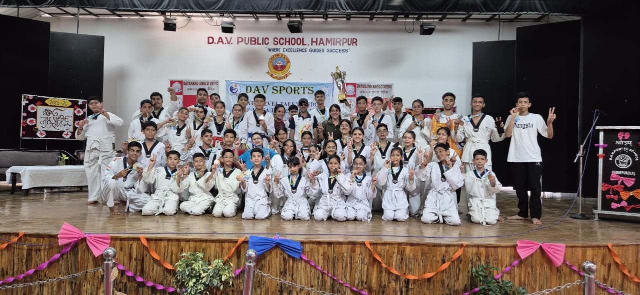 डीएवी सीपीएस मंडी ने राज्य स्तरीय ताइक्वांडो प्रतियोगिता में मचा...