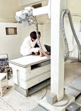 टांडा में एक्स-रे मशीन ठीक होने से मरीजों ने ली राहत की सांस