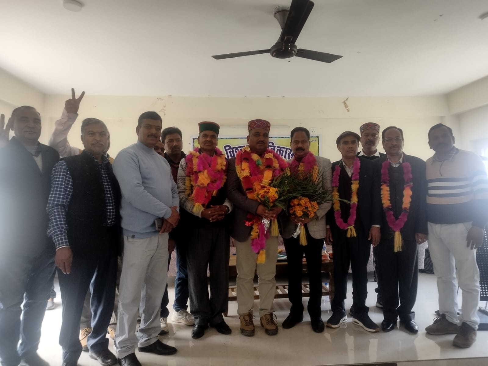 मंहत राम भारद्वाज दूसरी बार बने  विश्वकर्मी विकास सभा के प्रधान 