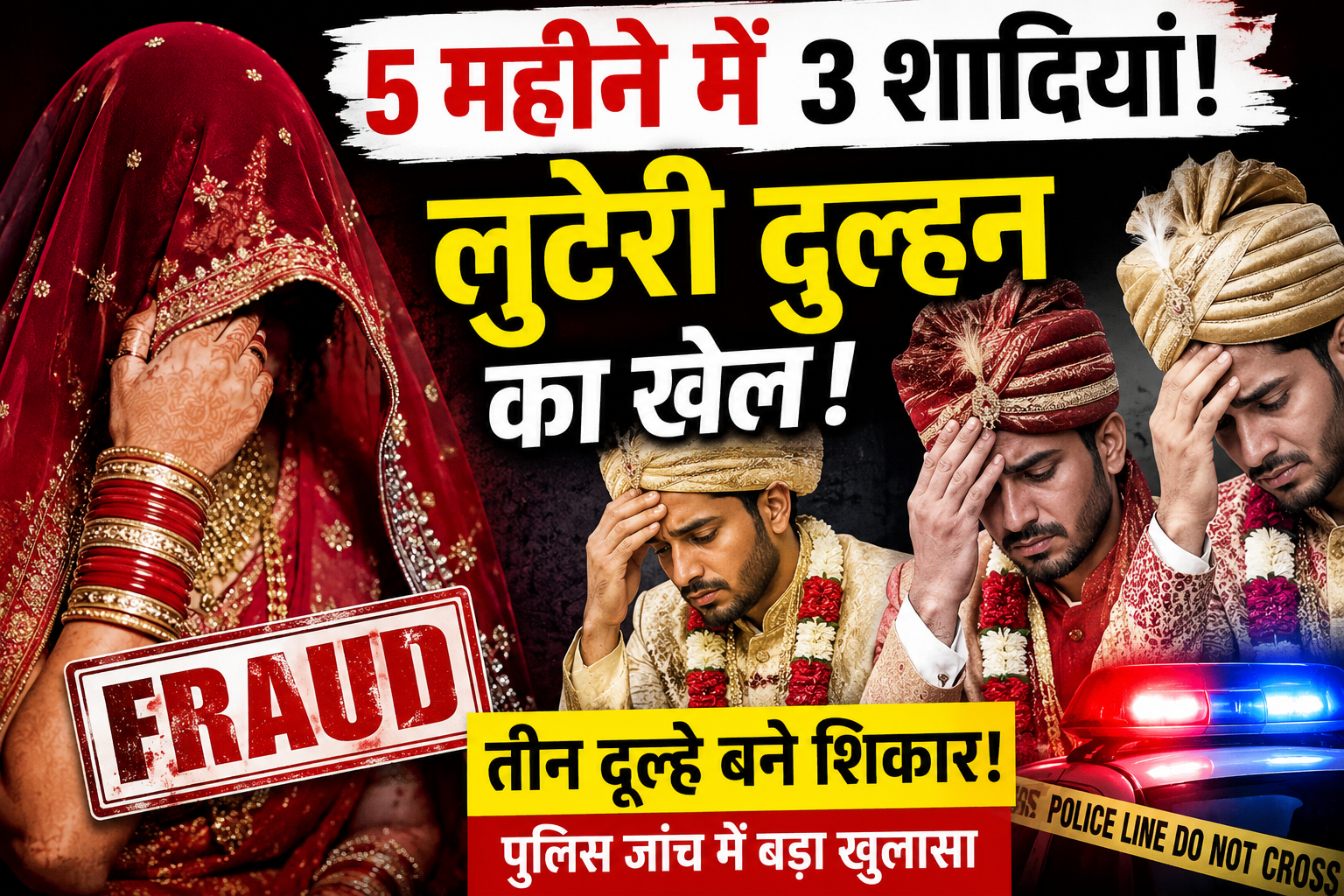 हिमाचल में 'लुटेरी दुल्हन' का खेल! 5 महीने में 3 शादियां, फिर बहाने बनाकर हो जाती है फरार