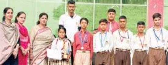 यूएस ग्लोबल स्कूल ने खेलों में फिर लहराया परचम