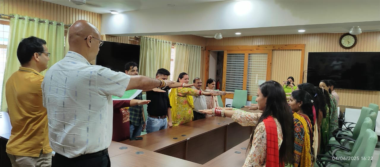 विश्व पर्यावरण दिवस सप्ताह पर ग्रीन प्लेज का आयोजन