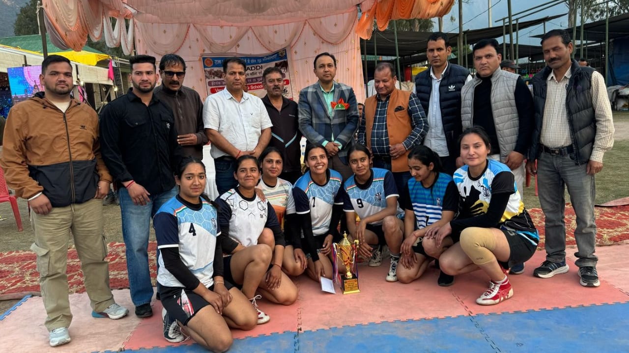 स्पोर्ट्स हॉस्टल बिलासपुर ने जीती महिला कबड्डी प्रतियोगिता