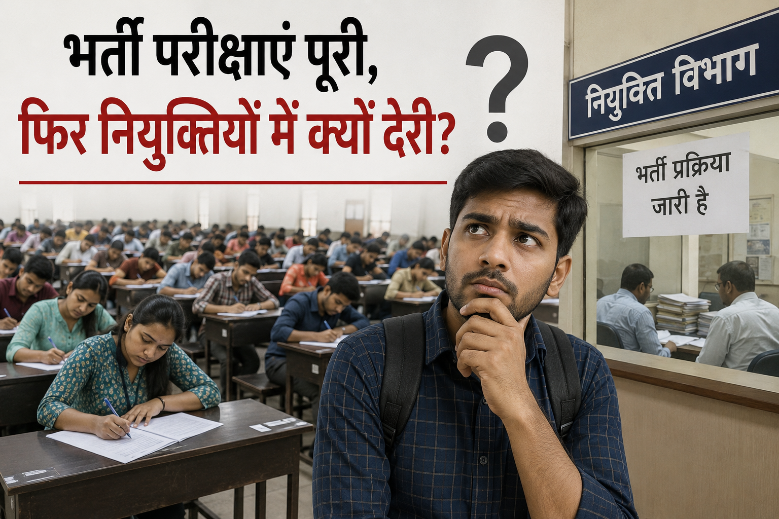 शिक्षक भर्ती पूरी, नियुक्ति अधूरी: आखिर कब खत्म होगा युवाओं का इ...