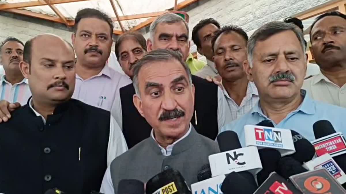 नगरोटा बगवां में CM सुक्खू का बड़ा ऐलान, टांडा मेडिकल कॉलेज में बढ़ेंगी 100 PG सीटें