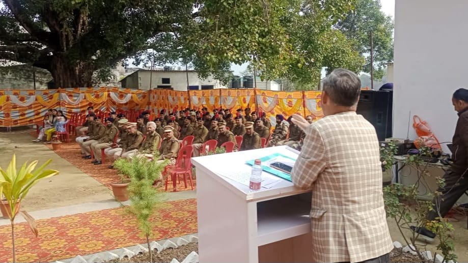 सीआईएसएफ ने बीएसएल सुंदरनगर में मनाया 56वां स्थापना दिवस