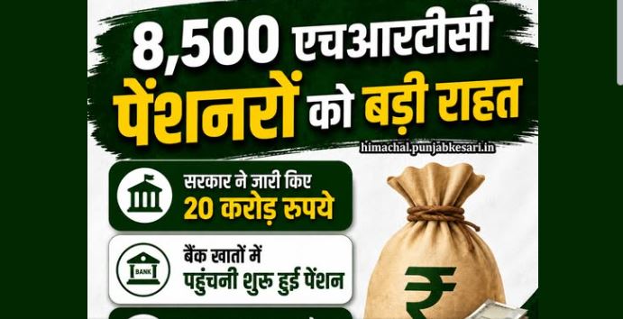 HRTC पेंशनरों को बड़ी राहत: सुक्खू सरकार ने जारी किए 20 करोड़, ह...