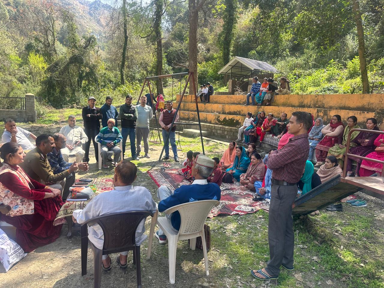 हेरोइन के दुष्प्रभाव पर सुंदरनगर के वार्ड नंबर-1 बाड़ी में जागरूकता शिविर आयोजित
