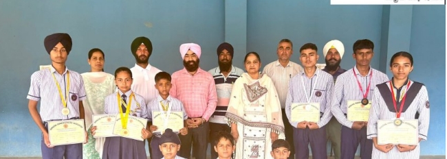 राज्य स्तरीय एथलेटिक्स प्रतियोगिता में छाए गुरु नानक स्कूल पांवटा साहिब के धावक