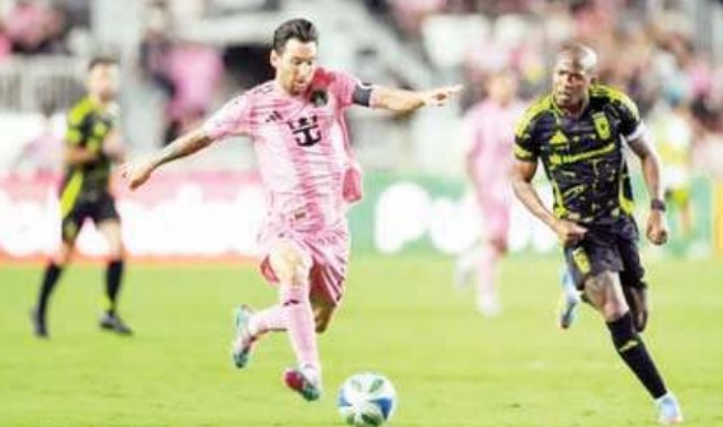 मेस्सी के शानदार खेल से इंटर मियामी ने कोलंबस क्रू को 5-1 से हरा...