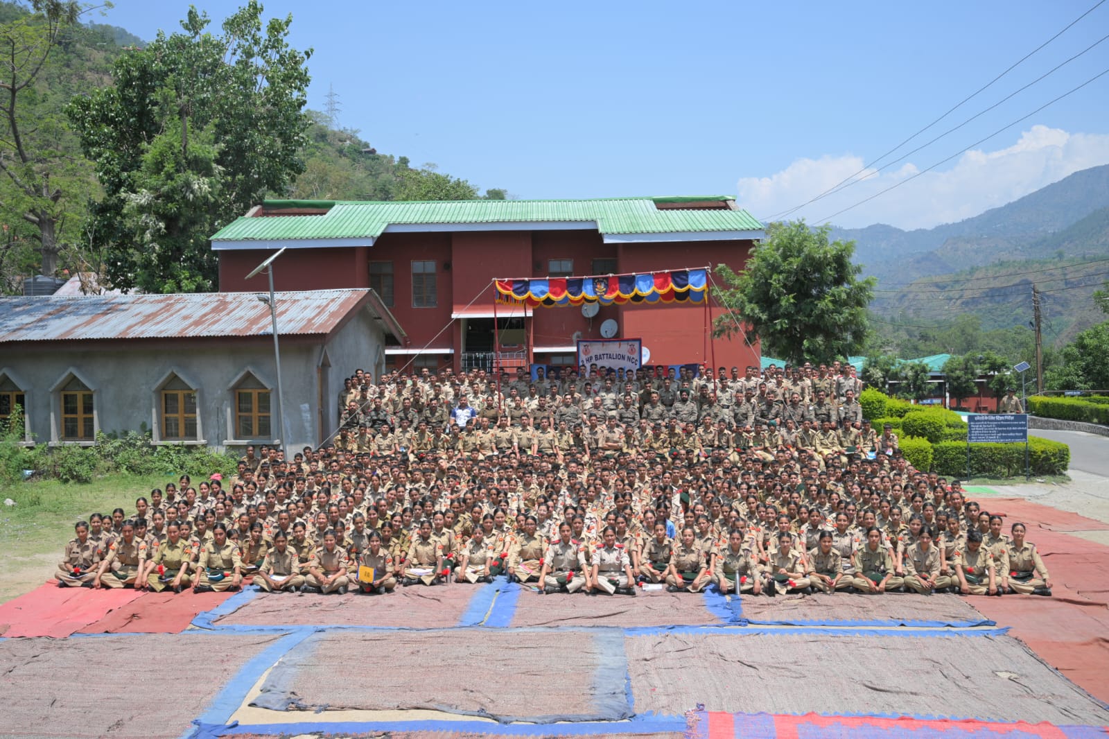 जवाहर नवोदय विद्यालय में विशाल एनसीसी कैम्प शुरू, 518 कैडेट्स सीखेंगे हथियार चलाना