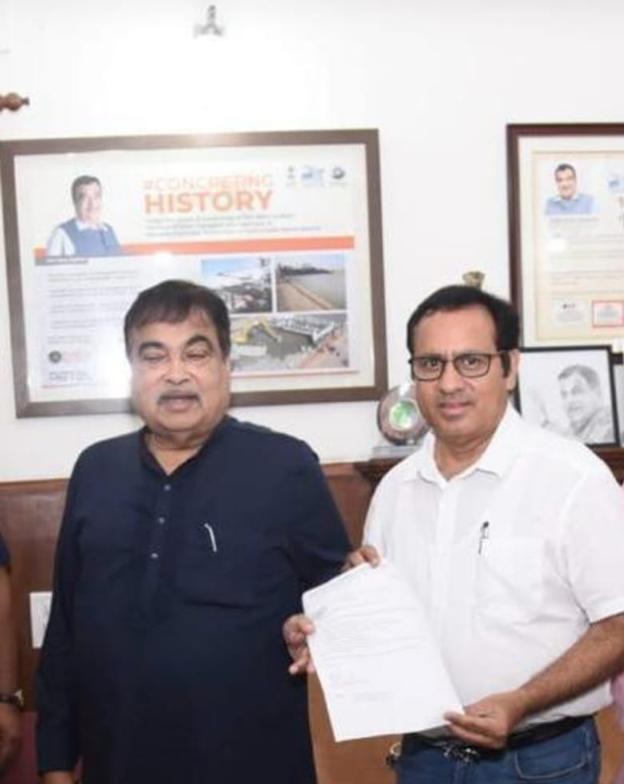 केंद्रीय मंत्री के हस्तक्षेप से सड़क कार्य ने पकड़ी रफ्तार: राजेश कपूर