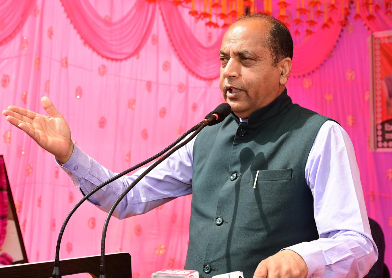 भाजपा के स्थापना दिवस पर जयराम ठाकुर का कांग्रेस पर बड़ा हमला, ब...