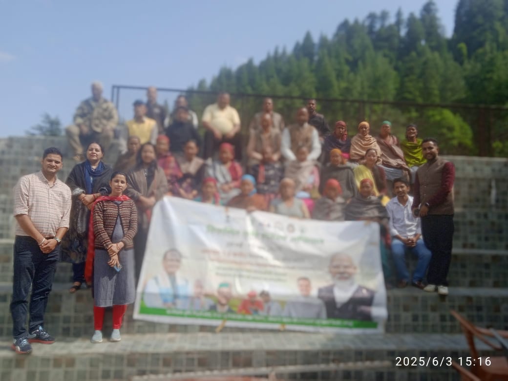 बरोट पंचायतों में किसान जागरूकता एवं संवाद कार्यक्रम आयोजित