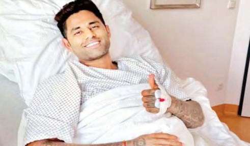 सूर्यकुमार का जर्मनी में हुआ हर्निया का सफल ऑपरेशन