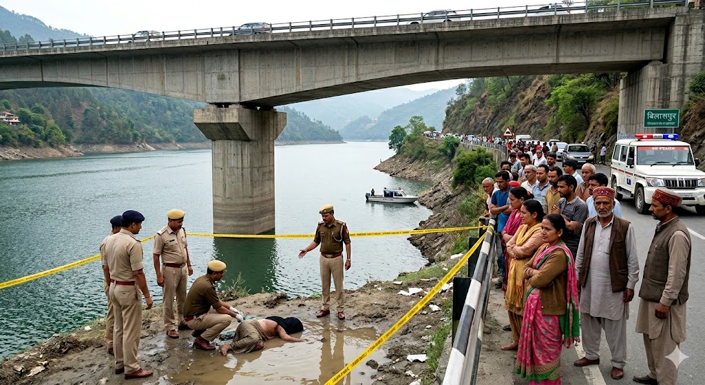 बिलासपुर: बागछाल पुल के नीचे अज्ञात महिला का श*व बरामद, इलाके मे...