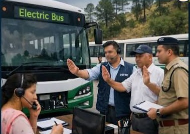 चंडीगढ़ बस स्टैंड में HRTC की इलेक्ट्रिक बसों को नो एंट्री, परमिट को लेकर मचा विवाद