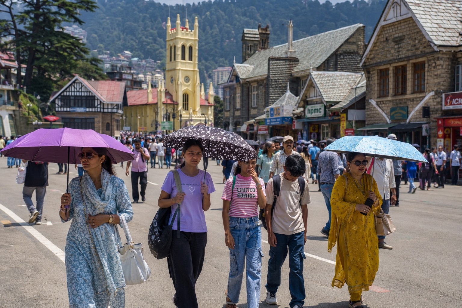 हिमाचल में गर्मी का कहर, ऊना 44 डिग्री के पार…शिमला में भी सताने...