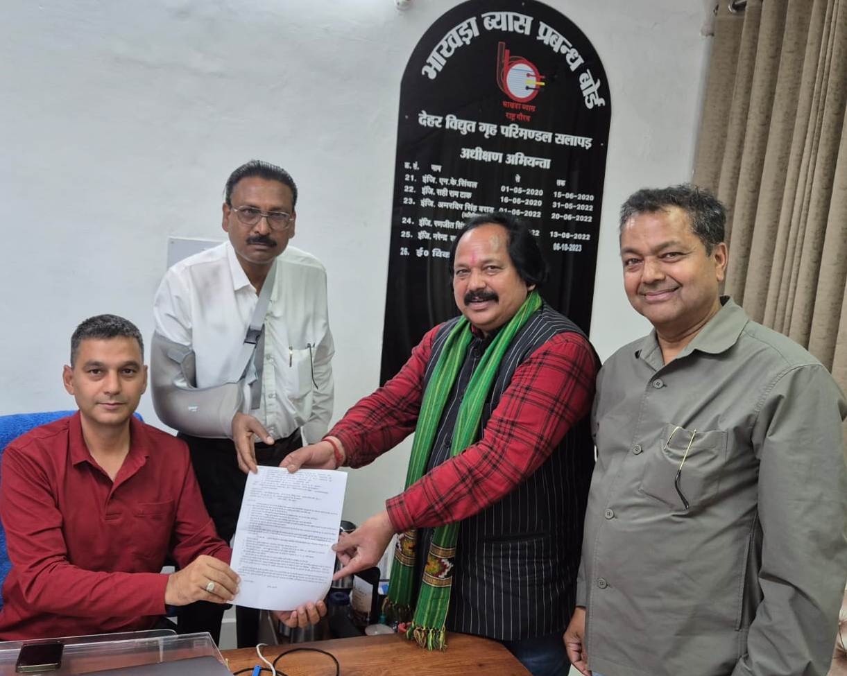 सलापड़ स्कूल की दुर्दशा सुधारे बीबीएमबी प्रबंधन अन्यता करेंगे संघर्ष: चमन राही