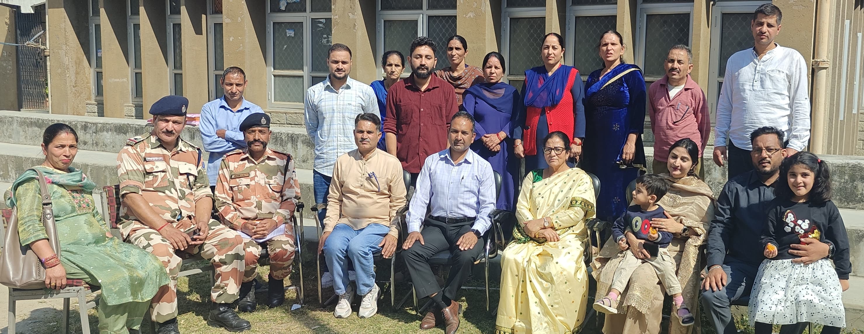 शहीदी दिवस पर ITBP और एनसीसी के सहयोग से वल्लभ राजकीय महाविद्यालय मंडी में श्रद्धांजलि कार्यक्रम आयोजित