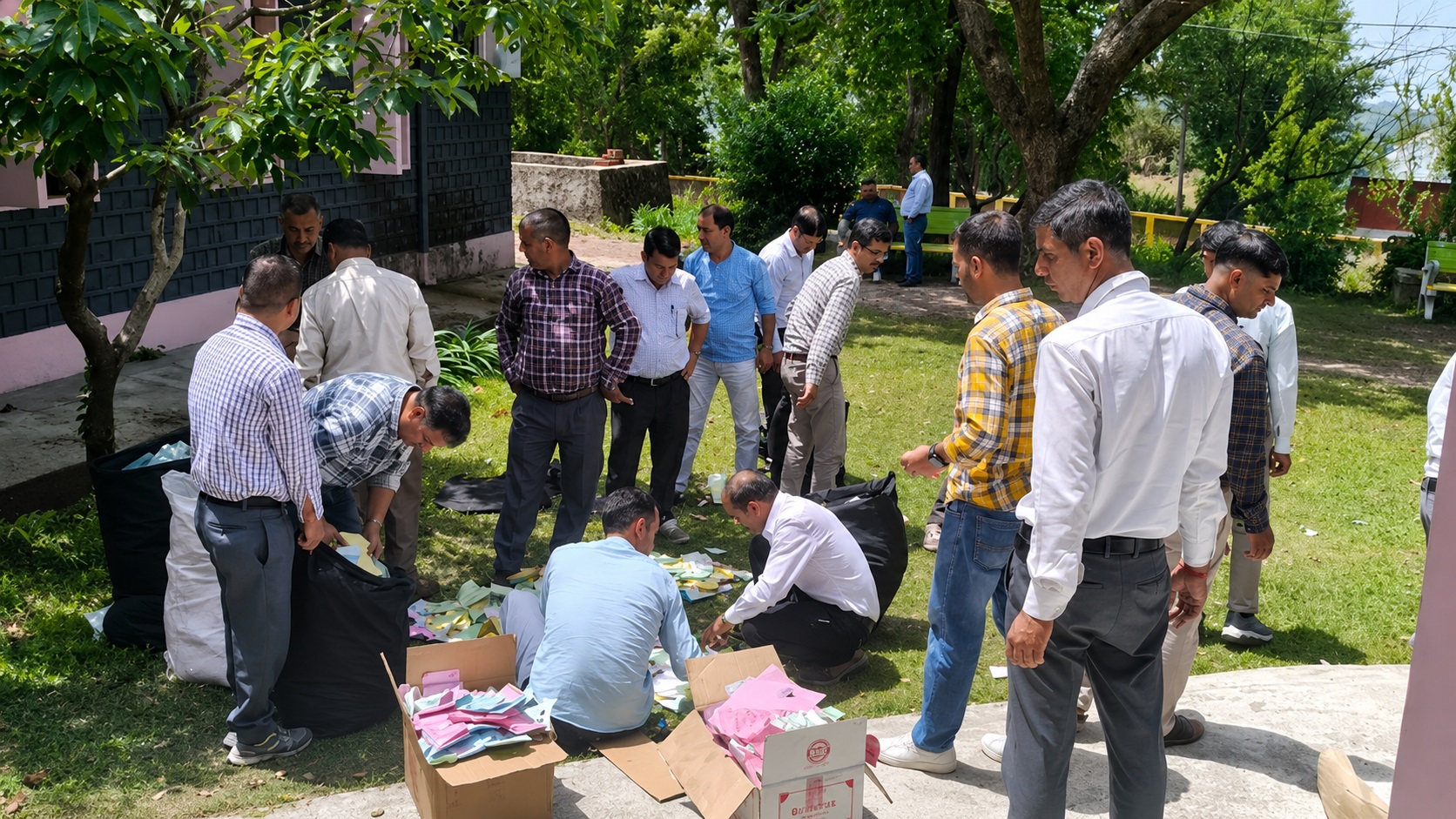 हिमाचल पंचायत चुनाव में फिर मतपत्र गड़बड़ी, सोलन-सिरमौर के बाद अब जोगेंद्रनगर में 30 बैलेट पेपर गायब
